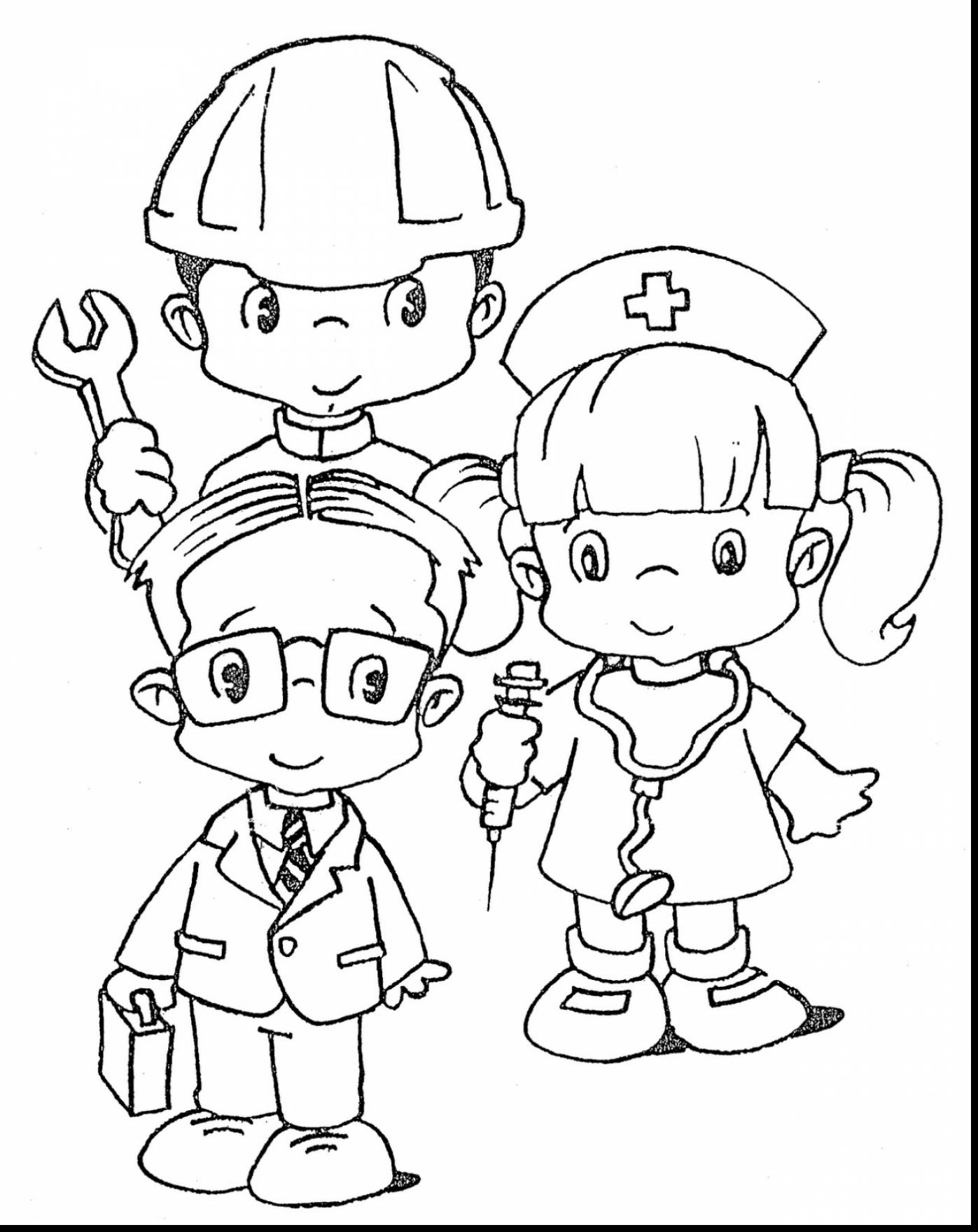 1397x1760 Top Career Day Coloring Pages 6531
