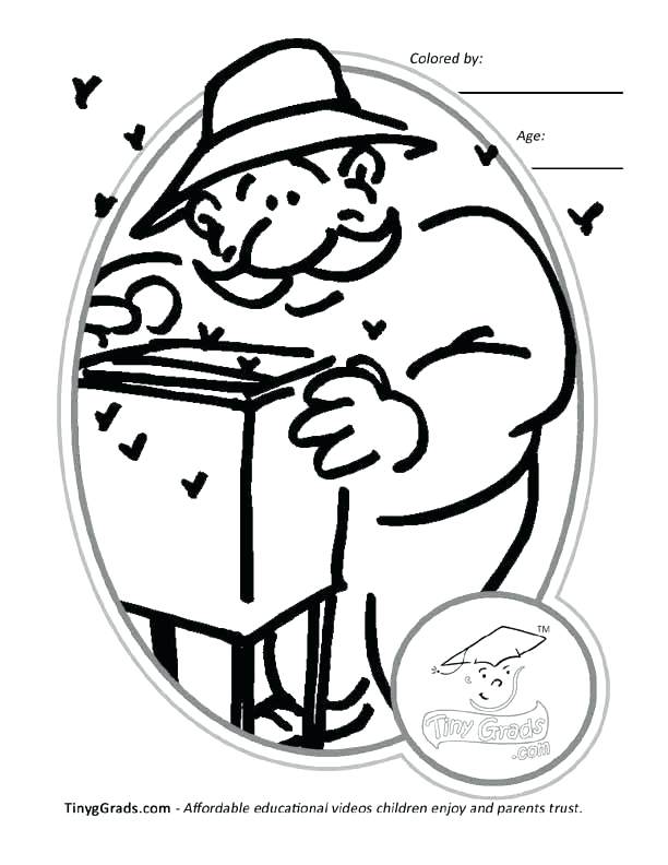 612x792 Career Day Coloring Pages