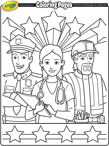 420x560 Career Day Coloring Pages