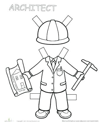 350x453 Career Day Coloring Pages Career Day Coloring Pages Career Day