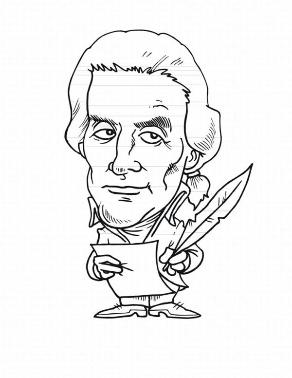 Caricature Coloring Pages