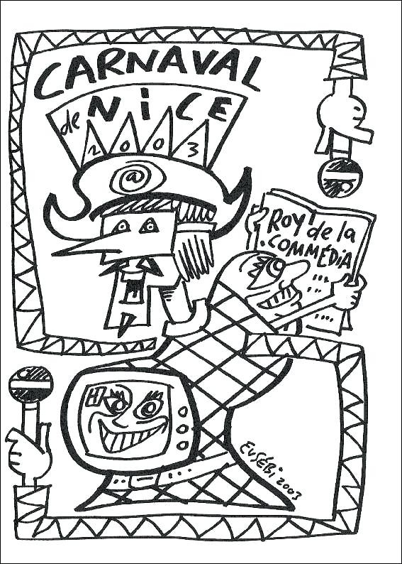 Carnival Coloring Pages