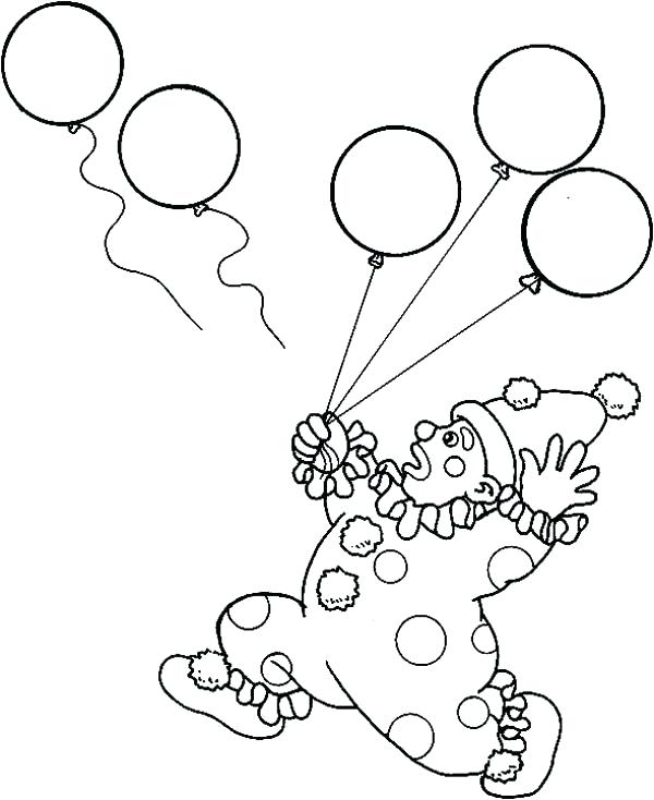600x734 Carnival Coloring Page