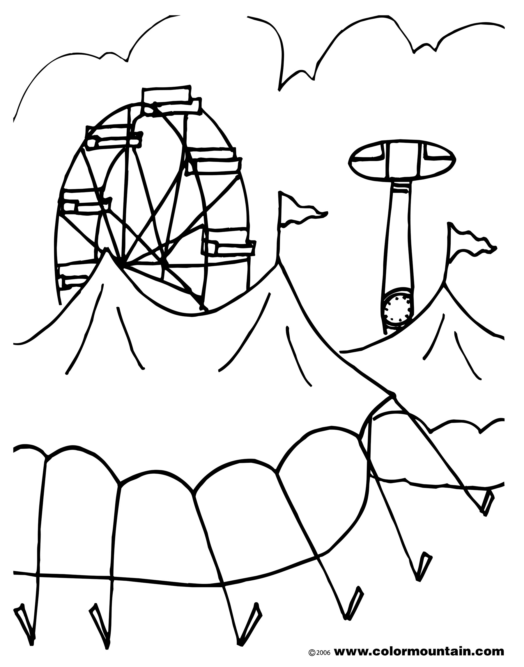 1800x2294 Carnival Coloring Pages 11