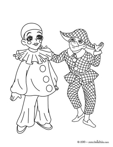 364x470 Carnival Coloring Pages