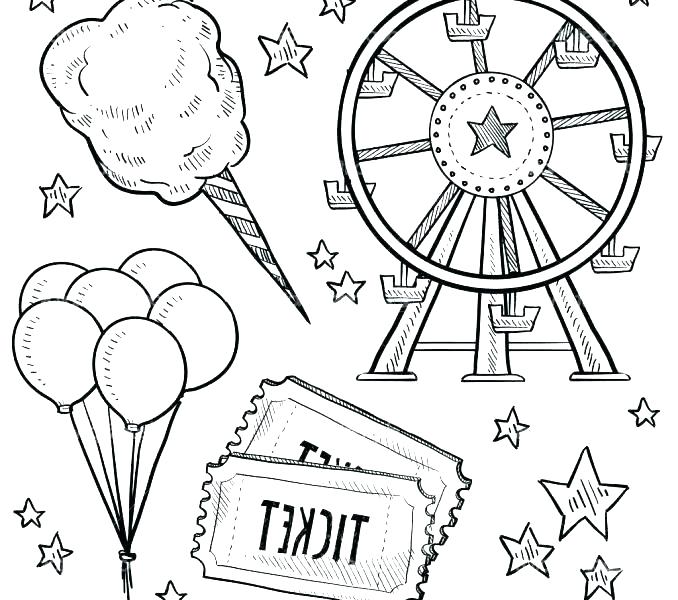 678x600 Carnival Coloring Page Carnival Coloring Page Carnival Coloring