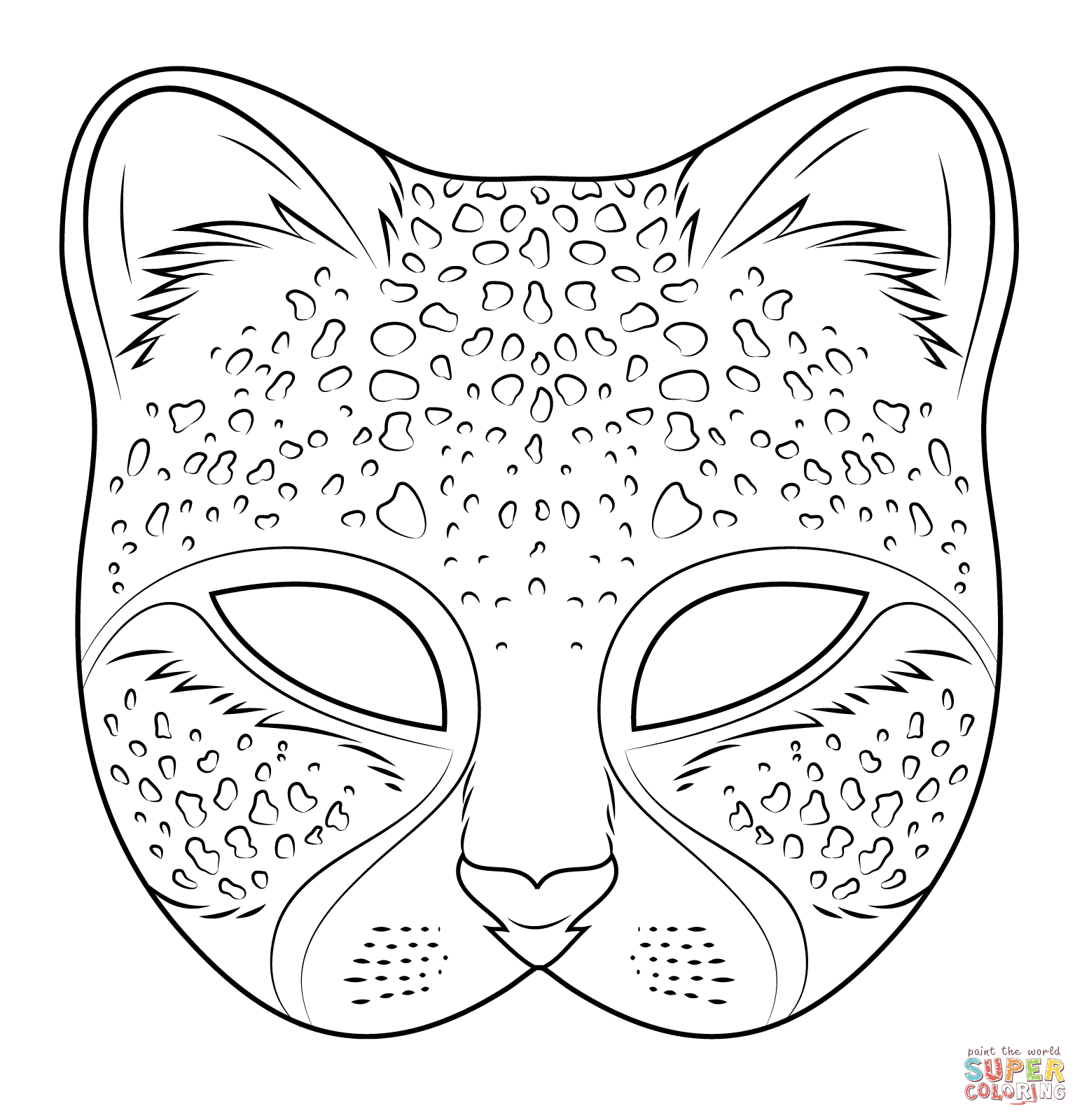 1545x1600 Genuine Carnival Mask Coloring Page Masks Page