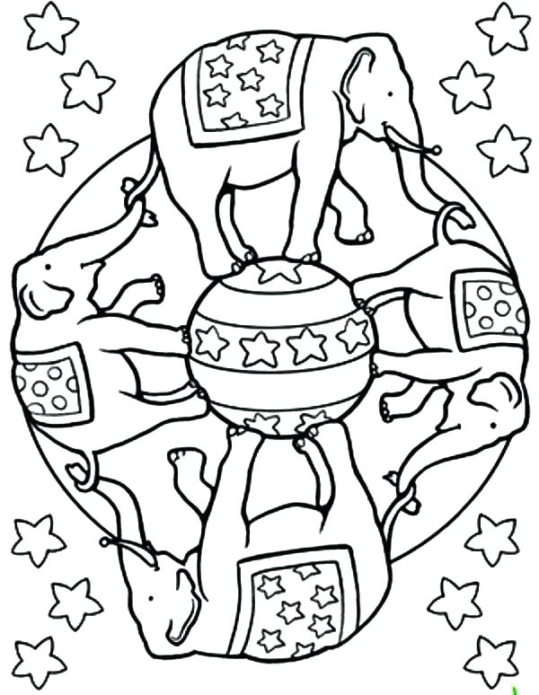 600x774 Circus Animal Coloring Pages Carnival Coloring Pages Circus Animal
