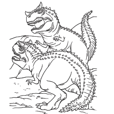 230x230 Top 25 Free Printable Unique Dinosaur Coloring Pages Online Free