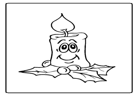 476x333 Carolers Coloring Pages With Candles Page Image Clipart Images