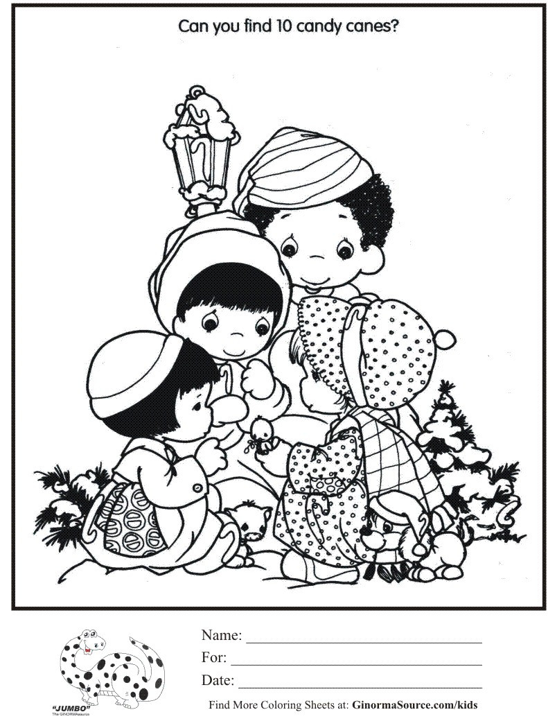 791x1050 48 Awesome Photograph Of Vintage Christmas Coloring Pages Oil