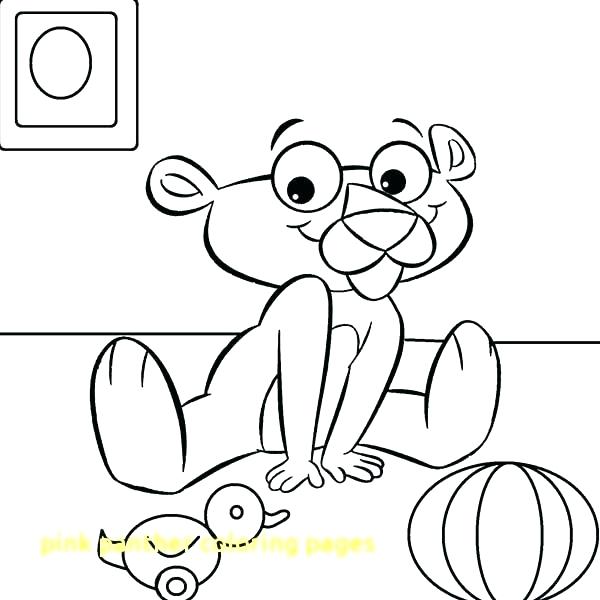 600x600 Carolina Panthers Coloring Pages Panther Coloring Page Pink