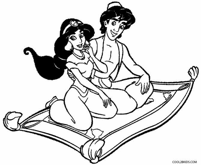 670x549 Printable Jasmine Coloring Pages For Kids Cool2bkids
