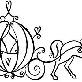 268x268 Cinderella Carriage Coloring Pages Az Coloring Pages Pumpkin