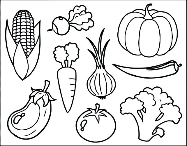 642x500 Coloring Pages ~ Carrot Coloring Page Pages 7 Nose Carrot Coloring
