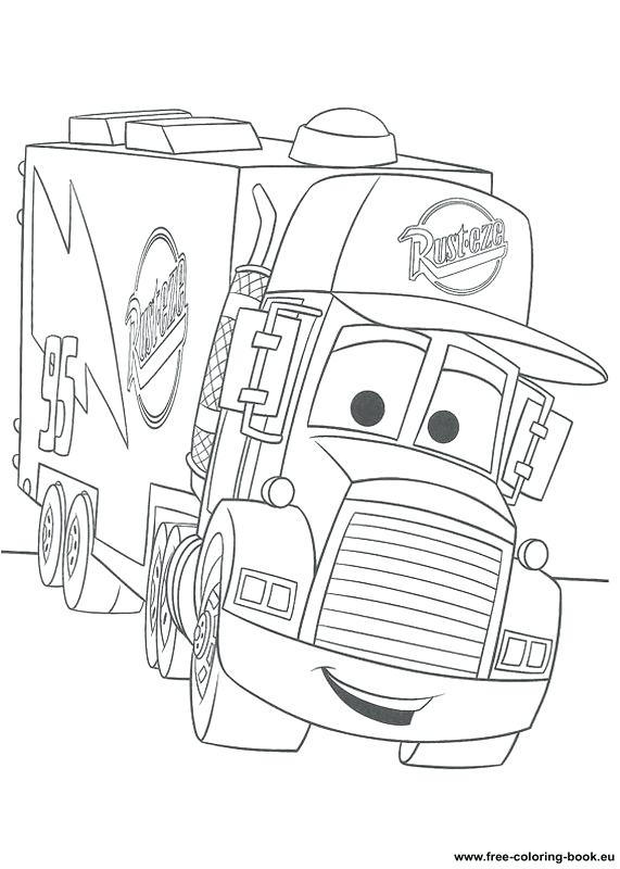 571x800 Disney Pixar Coloring Pages Coloring Pages Cars Page 1 Printable