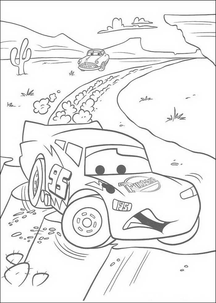 700x980 Kids N 84 Coloring Pages Of Cars (Pixar)