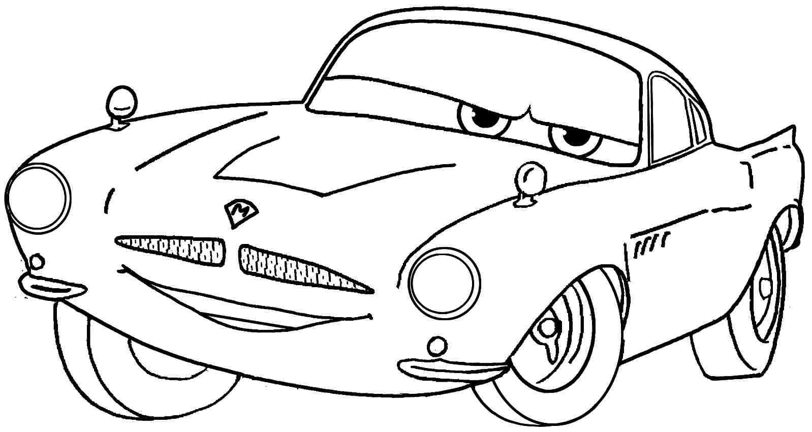 Cars 2 Coloring Pages
