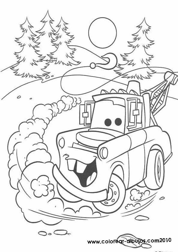 595x842 Free Disney Cars Coloring Pages