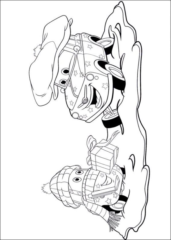 595x834 Kids N 5 Coloring Pages Of Cars Christmas