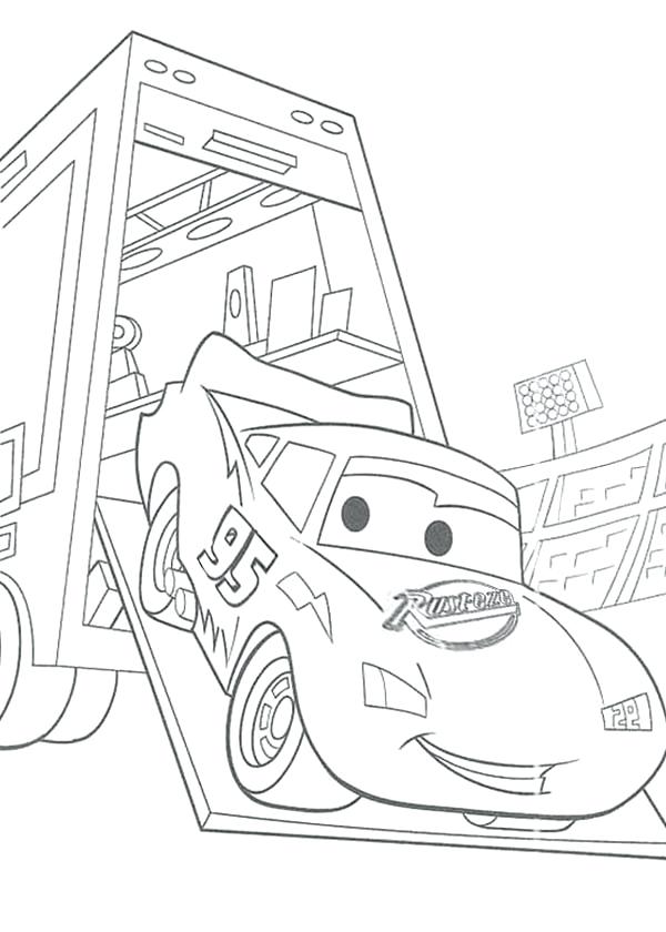 600x840 Mcqueen Cars Coloring Pages