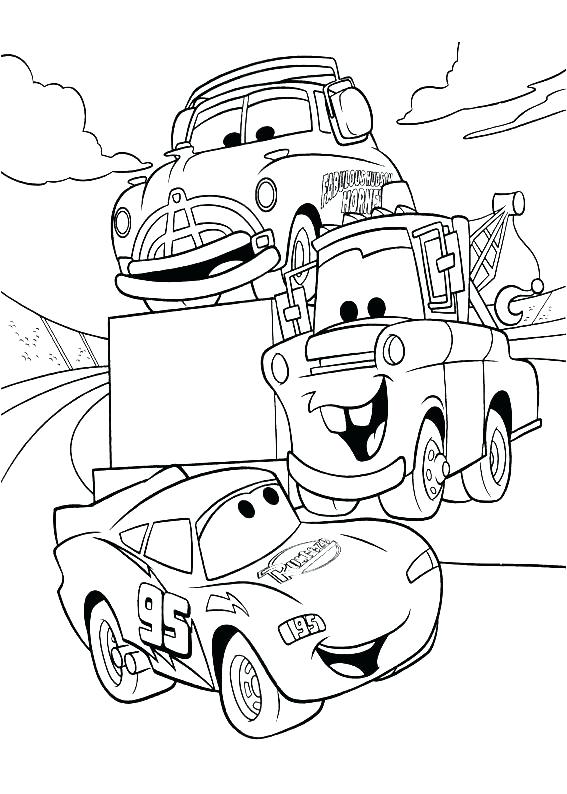 567x794 Cars Coloring Pages Printable Printable Cars Coloring Pages 1 Free