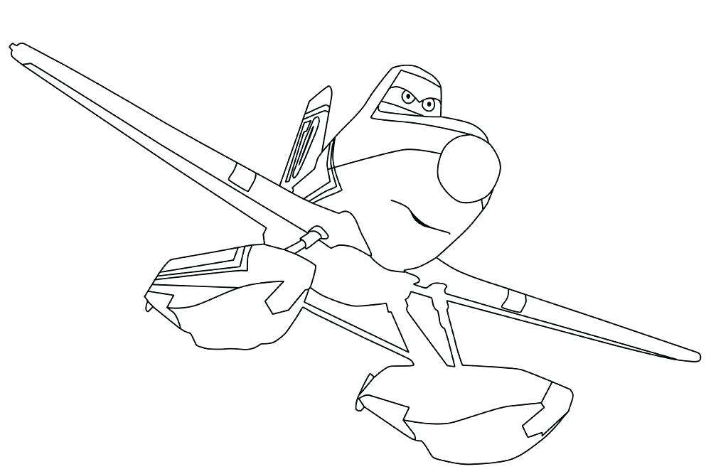 1000x667 Coloring Pages For Girls Dusty Firefighter Airplane Page Printable