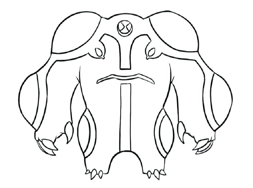876x650 Ben 10 Printable Coloring Pages Ultimate Aliens Coloring Pages