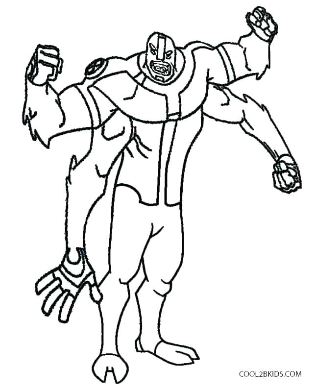 643x800 Alien Coloring Pages