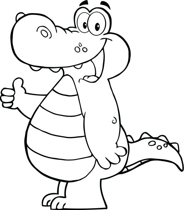 600x687 Alligator Coloring Page Alligators Coloring Page Alligator