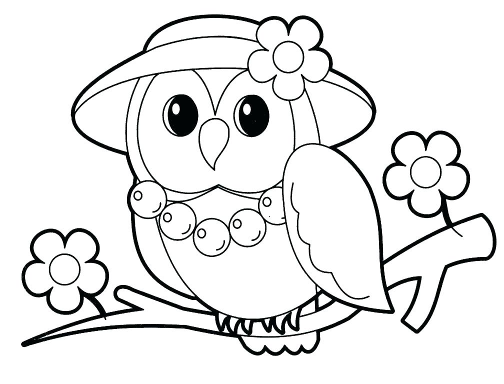 1008x768 Cartoon Animals To Color