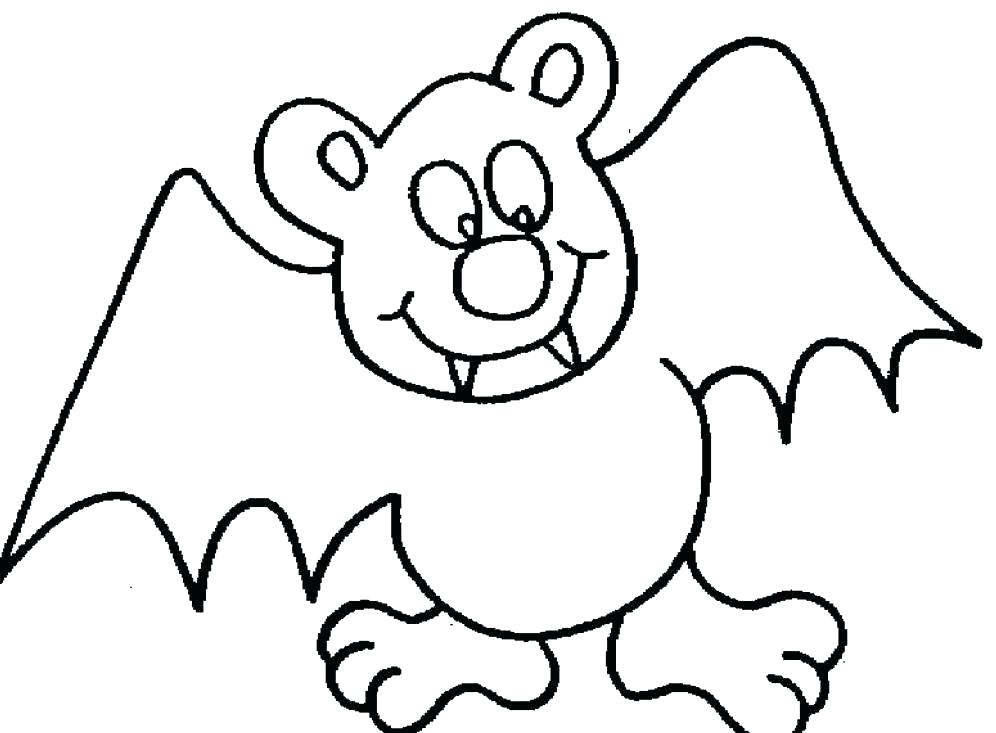 996x733 Bat Coloring Pages Bats Cartoon Kids Cute To Print Jetpackjoyride.co