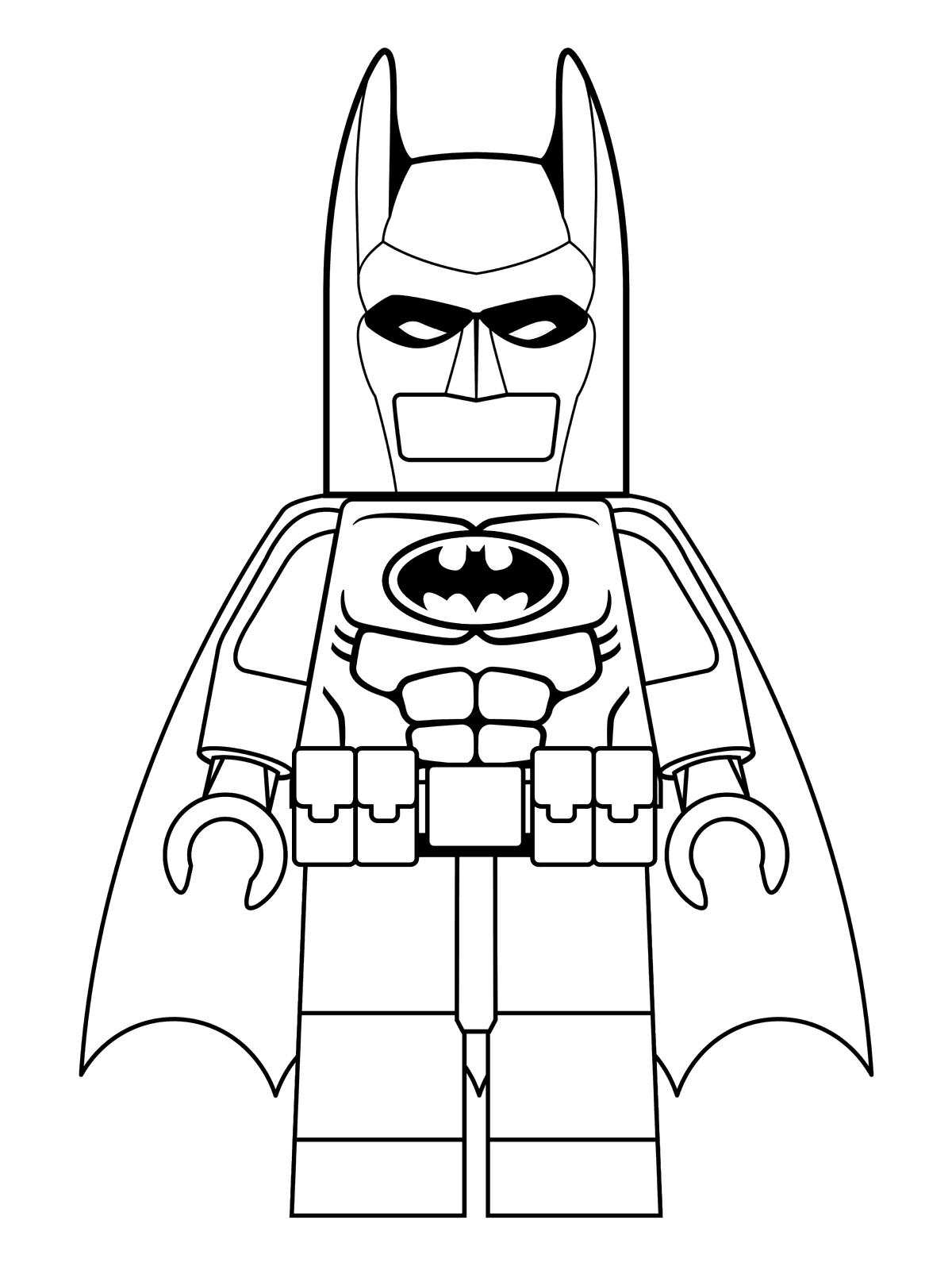 1200x1600 Lego Batman Coloring Pages