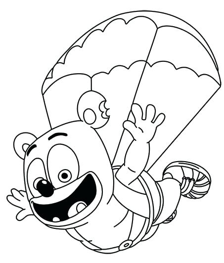 453x532 Gummy Bear Coloring Page Gummy Bear Coloring Pages Coloring Pages