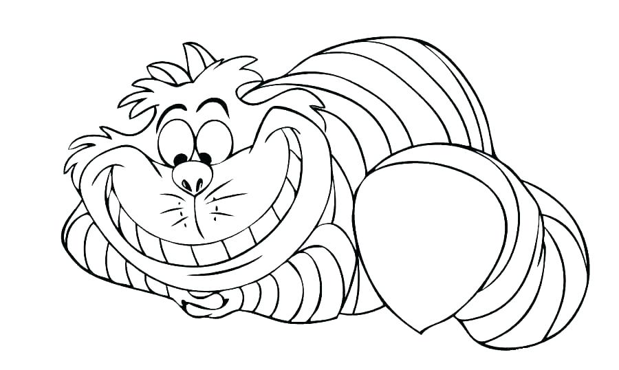 900x538 Colouring Picture Of A Cat Cartoon Cat Coloring Sheets Printable