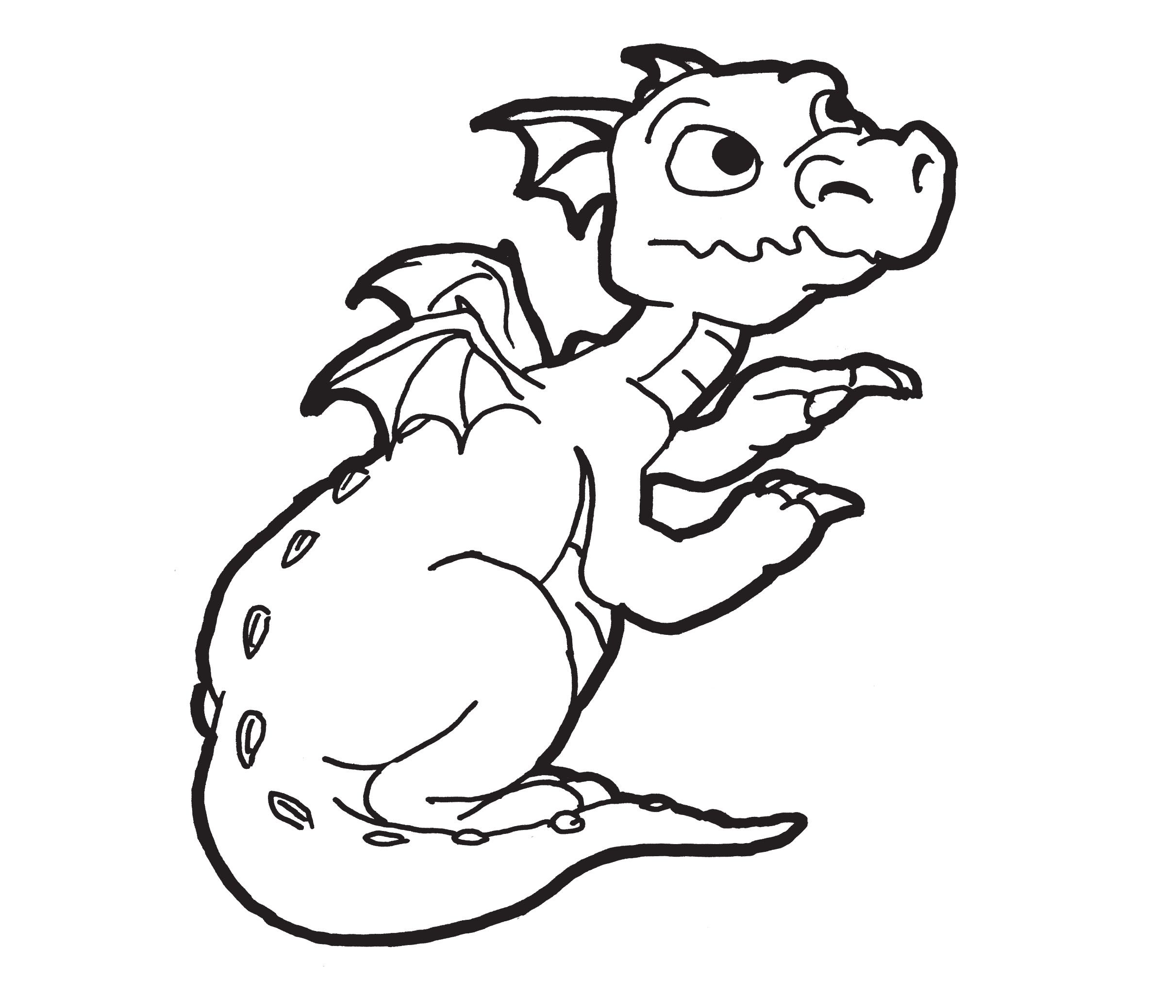 2400x2052 Free Printable Dragon Coloring Pages For Kids Free Printable