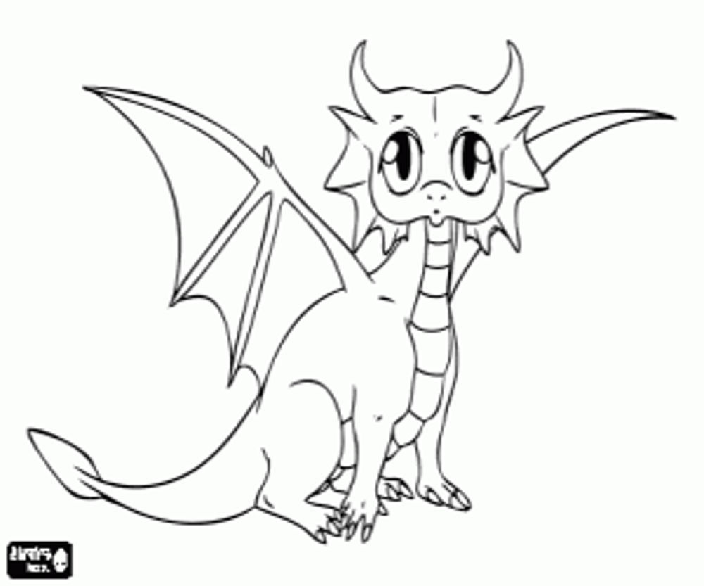 1000x833 Coloring Pages Of Dragons