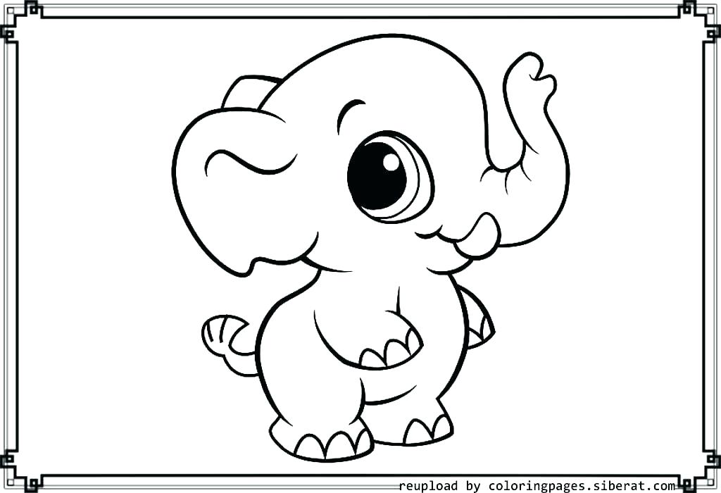 1024x700 Coloring Pages Elephant Cartoon Elephant Coloring Pages Cartoon