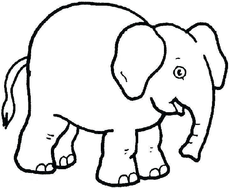 729x600 Elephant Coloring Page Baby Elephant Coloring Pages Print Elephant
