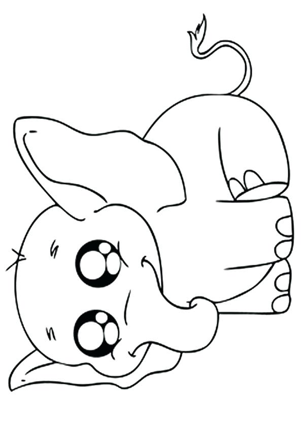 595x842 Inspirational Cartoon Elephant Coloring Pages For Elephant