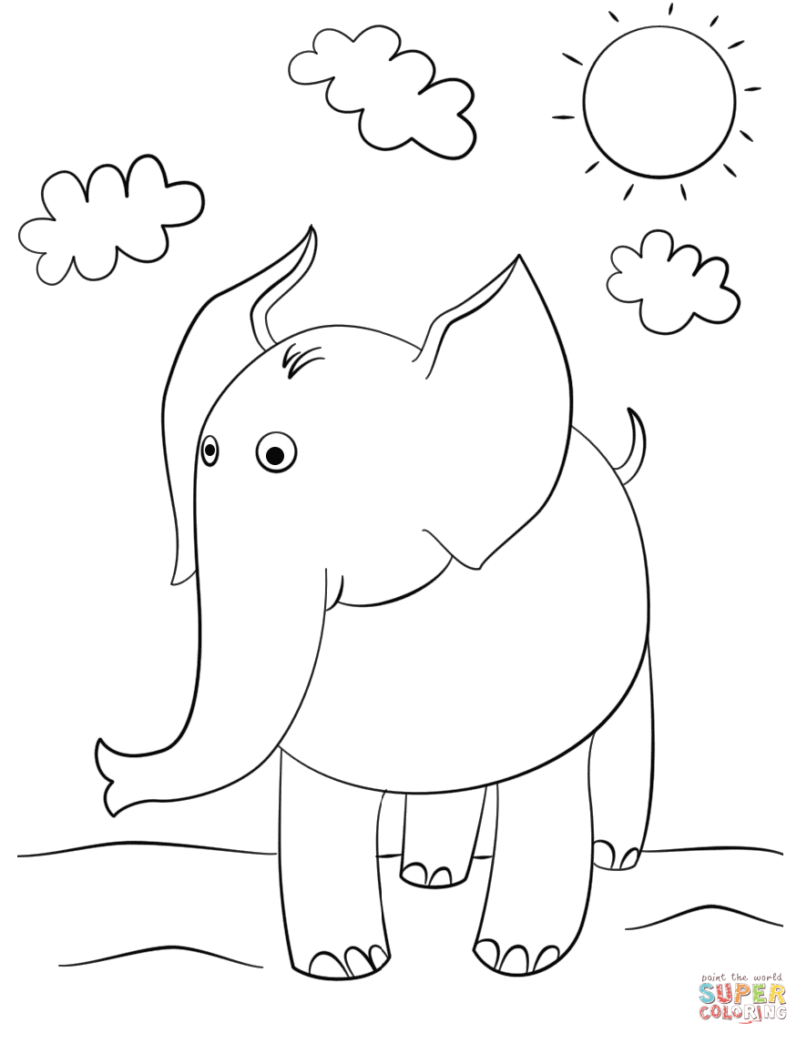 886x1146 Elephants Coloring Pages Free Coloring Pages Coloring Page