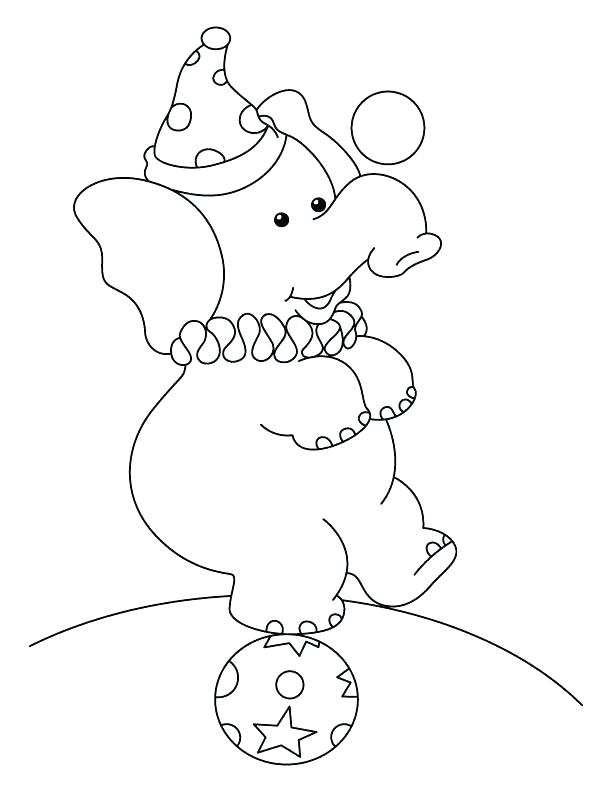 612x792 Cartoon Elephant Coloring Pages Cute Elephant Coloring Pages