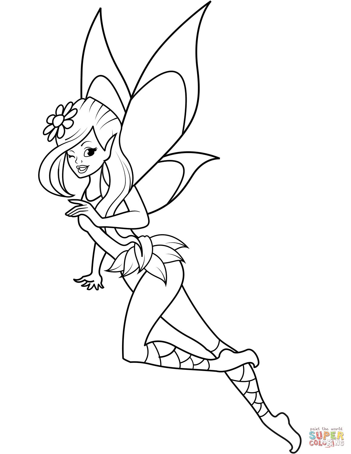 1159x1500 Fairies Coloring Pages Adult Fairy Babies Categories Cartoon