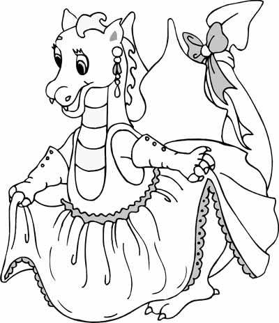 400x464 Fairy Coloring Pages For Disovering The Magic Of Creativity