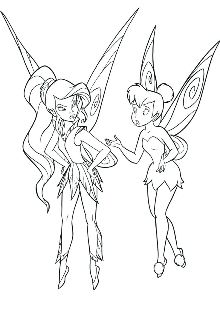 736x1038 Free Coloring Pages Girls Cartoon Coloring Pages Tinkerbell