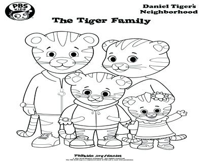 400x322 Free Printable Daniel Tiger Coloring Pages Kids Coloring Family