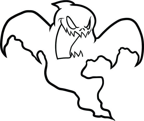 600x508 Ghost Coloring