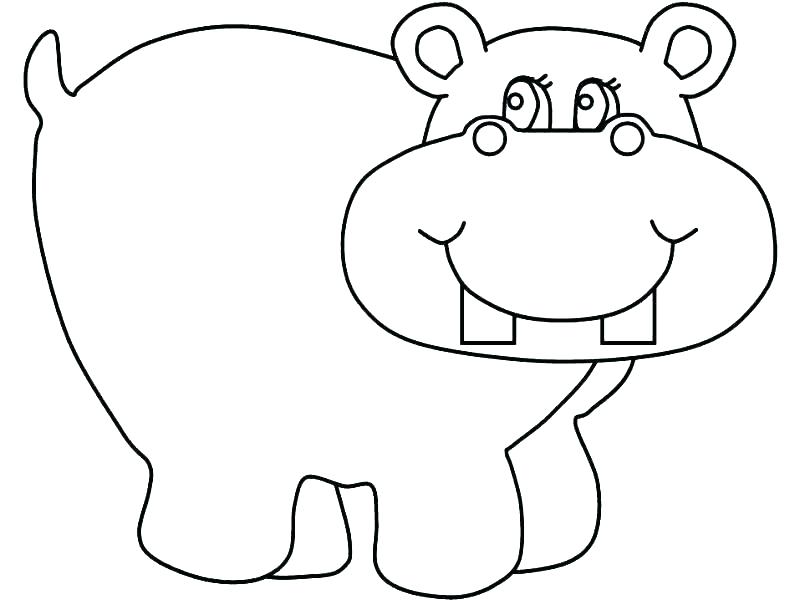 800x600 Baby Hippo Coloring Pages Hippo Coloring Pages Baby Hippo Coloring