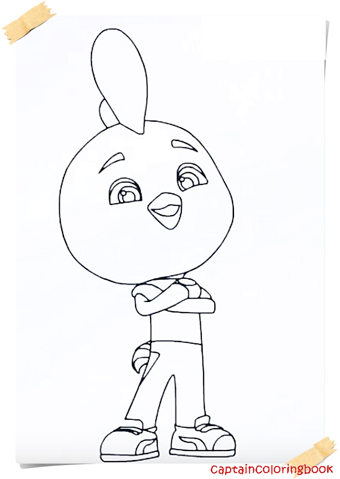 684x964 Top Wing New Series Cartoon Coloring Page