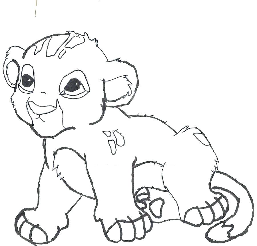 900x864 Baby Lion Coloring Pages Impair.co